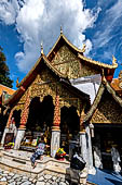 Chiang Mai - Wat Phra That Doi Suthep. shrine to Sudeva a hermit who lived on the nearby mountain. 